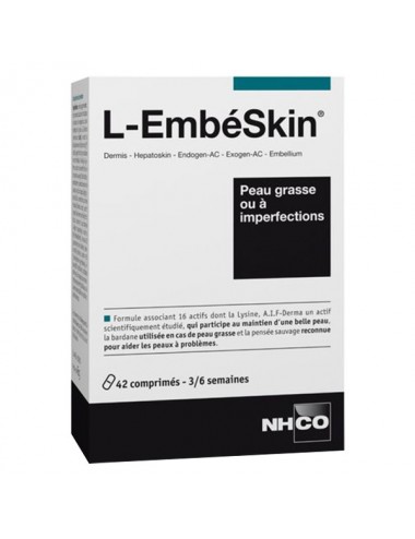 NHCO Dermatologie L-Embeskin Acné 42 gélules