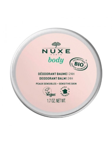 Nuxe Body Déodorant Baume 24H (50g) 