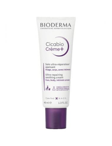 Bioderma Cicabio Crème+ Apaisante Réparatrice Visage et Corps 40ml