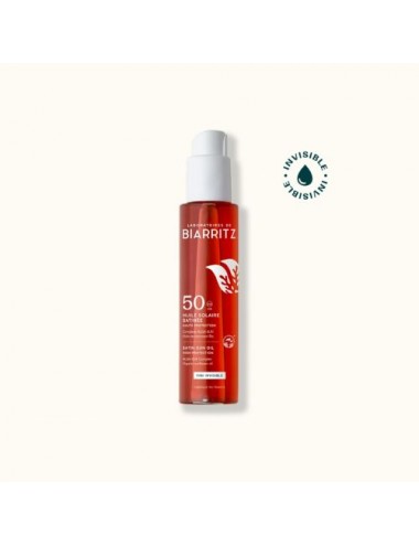 Biarritz Huile Solaire Invsible SPF50 125ml