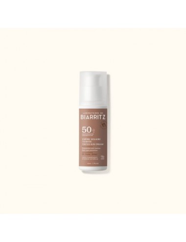 Biarritz Crème Solaire Teintée Dorée SPF50 50ml