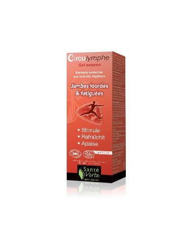 Santé Verte Circulymphe Jambes Légères Gel Externe Bio 150ml