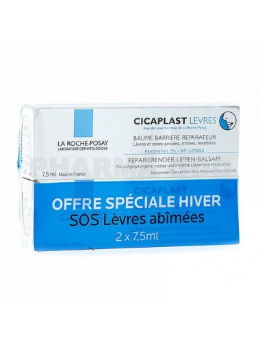 La Roche-Posay Cicaplast baume lèvres 2 x 7.5 ml